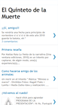 Mobile Screenshot of elquintetodelamuerte.blogspot.com