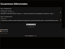 Tablet Screenshot of ecuacionesdiferenciales-ricardoyjorge.blogspot.com