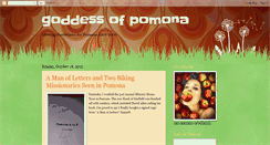 Desktop Screenshot of goddessofpomona.blogspot.com