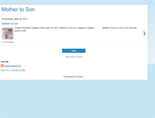 Tablet Screenshot of mothertosonliteraryanalysis.blogspot.com