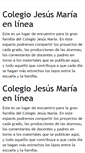 Mobile Screenshot of colegiojesusmaria.blogspot.com