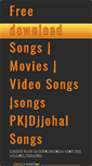 Mobile Screenshot of all-songs4u.blogspot.com