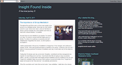 Desktop Screenshot of insightfoundinside.blogspot.com