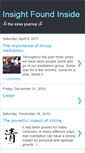 Mobile Screenshot of insightfoundinside.blogspot.com