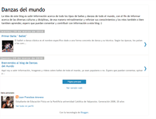 Tablet Screenshot of danzamundial.blogspot.com