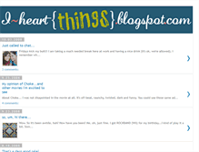 Tablet Screenshot of i-heart-things.blogspot.com