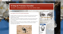 Desktop Screenshot of francescgonzalez.blogspot.com