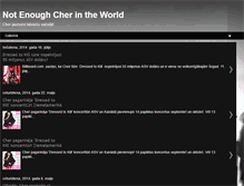 Tablet Screenshot of not-enough-cher-in-the-world.blogspot.com