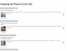 Tablet Screenshot of keepingtheflamelitforlife.blogspot.com