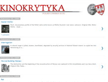 Tablet Screenshot of kinokrytyka.blogspot.com
