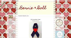 Desktop Screenshot of bernieanddoll.blogspot.com