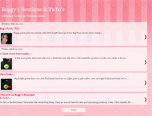 Tablet Screenshot of buggysboutiquetutus.blogspot.com