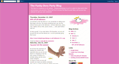 Desktop Screenshot of funkydorypartybags.blogspot.com