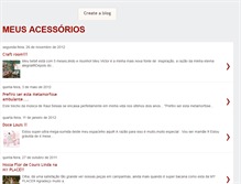 Tablet Screenshot of meusacessorios.blogspot.com