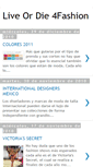 Mobile Screenshot of liveordie4fashion.blogspot.com
