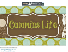 Tablet Screenshot of cumminslife.blogspot.com