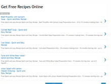 Tablet Screenshot of getfreerecipes.blogspot.com