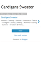 Mobile Screenshot of cardiganssweater.blogspot.com