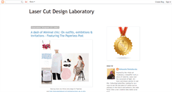 Desktop Screenshot of lasercutdesignlab.blogspot.com