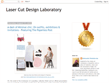 Tablet Screenshot of lasercutdesignlab.blogspot.com