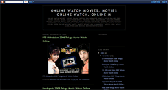 Desktop Screenshot of movieonlieteluguonline.blogspot.com