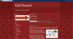 Desktop Screenshot of girlspowernigeria.blogspot.com