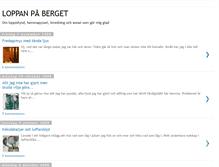 Tablet Screenshot of loppanpaberget.blogspot.com