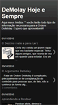 Mobile Screenshot of demolayhojesempre.blogspot.com