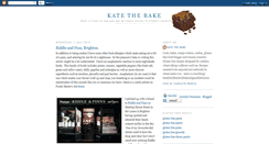 Desktop Screenshot of katethebake.blogspot.com