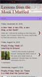 Mobile Screenshot of lessonsfromthemonkimarried.blogspot.com
