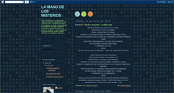 Desktop Screenshot of la-mano-de-los-misterios.blogspot.com