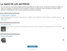 Tablet Screenshot of la-mano-de-los-misterios.blogspot.com