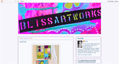 Desktop Screenshot of blissartworks.blogspot.com