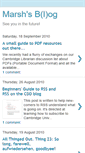 Mobile Screenshot of marshesblog.blogspot.com