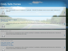 Tablet Screenshot of cindydavidsonsellshomes.blogspot.com