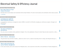 Tablet Screenshot of electricalsafetyandefficiency.blogspot.com