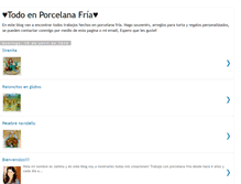 Tablet Screenshot of crearenporcelanafria.blogspot.com