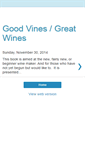 Mobile Screenshot of goodvinesgreatwines.blogspot.com