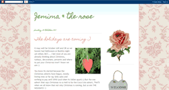 Desktop Screenshot of jemimaandtherose.blogspot.com