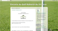 Desktop Screenshot of escueladegolfrobertodevicenzo.blogspot.com