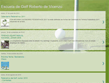 Tablet Screenshot of escueladegolfrobertodevicenzo.blogspot.com