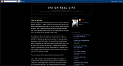 Desktop Screenshot of evereallife.blogspot.com