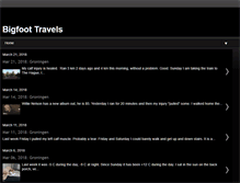 Tablet Screenshot of bigfoottravels.blogspot.com