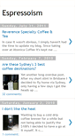 Mobile Screenshot of espressoism.blogspot.com
