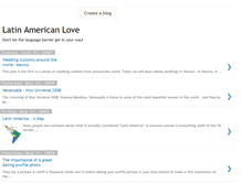 Tablet Screenshot of latinamericanlove.blogspot.com