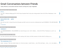 Tablet Screenshot of funnyfriendchats.blogspot.com