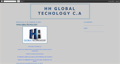 Desktop Screenshot of hhglobaltechology.blogspot.com
