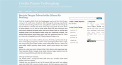 Desktop Screenshot of blogceritapanas.blogspot.com
