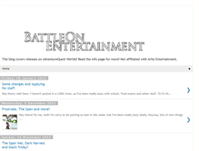 Tablet Screenshot of battleonentertainment.blogspot.com