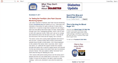 Desktop Screenshot of diabetesupdate.blogspot.com